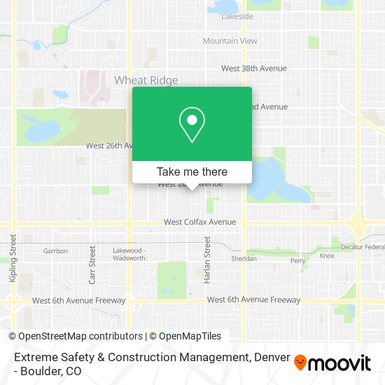 Extreme Safety & Construction Management map