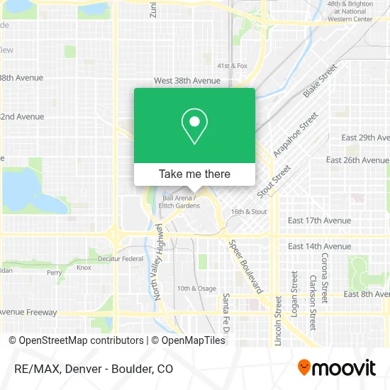 RE/MAX map