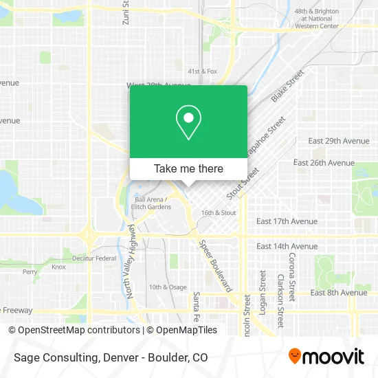Sage Consulting map