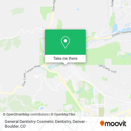 General Dentistry Cosmetic Dentistry map