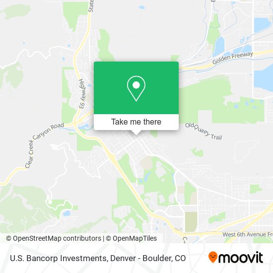 Mapa de U.S. Bancorp Investments