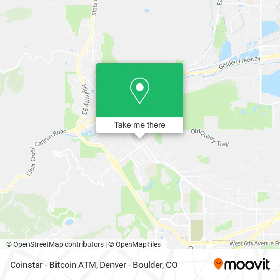 Coinstar - Bitcoin ATM map