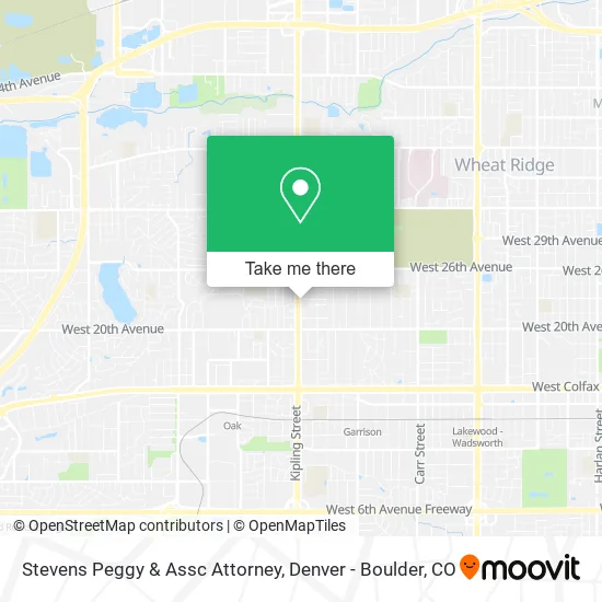 Stevens Peggy & Assc Attorney map