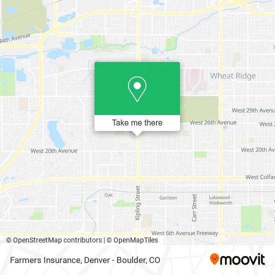 Farmers Insurance map