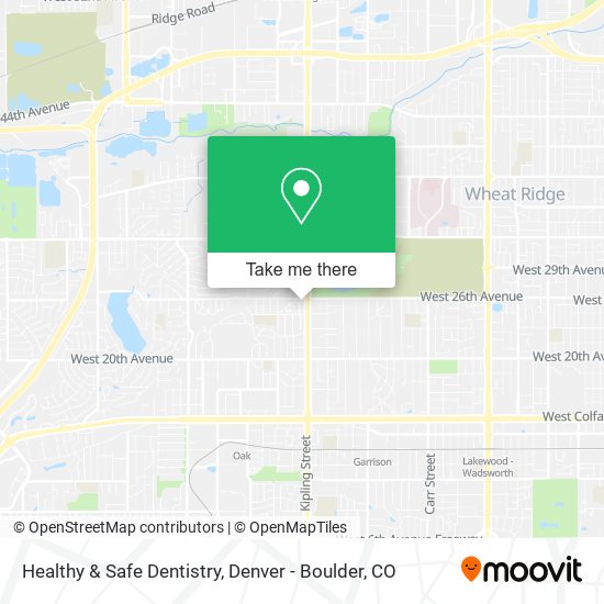 Mapa de Healthy & Safe Dentistry