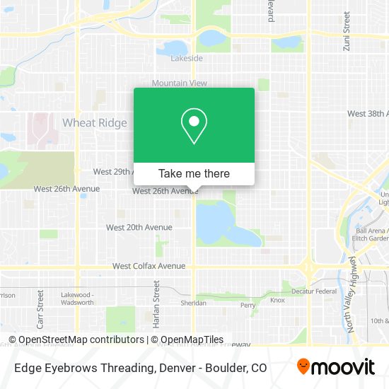 Mapa de Edge Eyebrows Threading