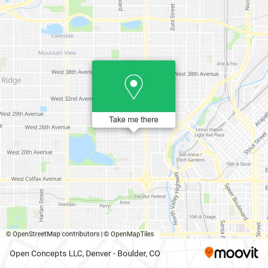 Open Concepts LLC map