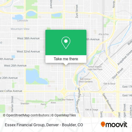 Essex Financial Group map