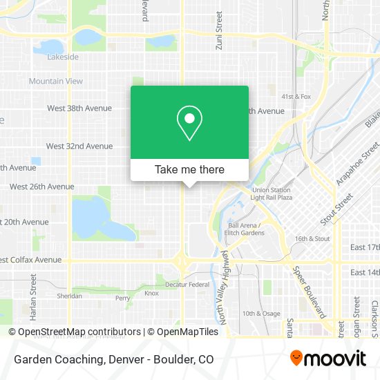 Garden Coaching map