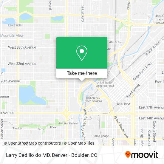 Larry Cedillo do MD map
