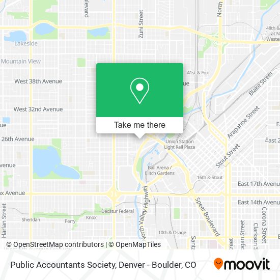 Public Accountants Society map