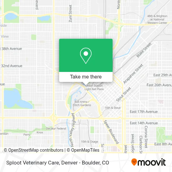 Sploot Veterinary Care map