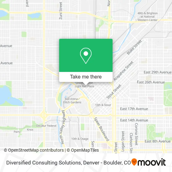 Mapa de Diversified Consulting Solutions