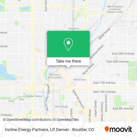 Incline Energy Partners, LP map