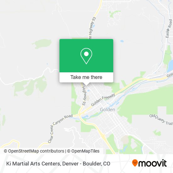 Ki Martial Arts Centers map