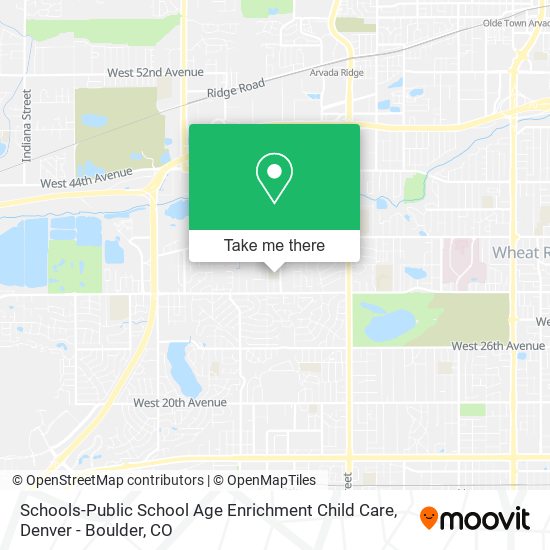Schools-Public School Age Enrichment Child Care map