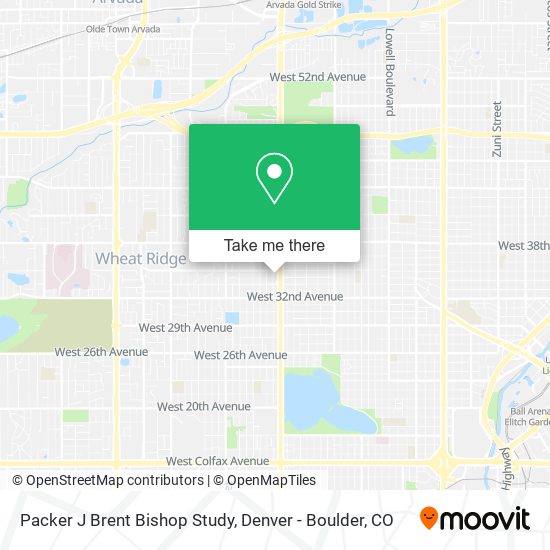 Packer J Brent Bishop Study map