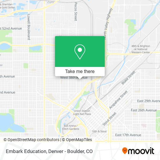 Embark Education map