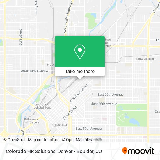 Colorado HR Solutions map