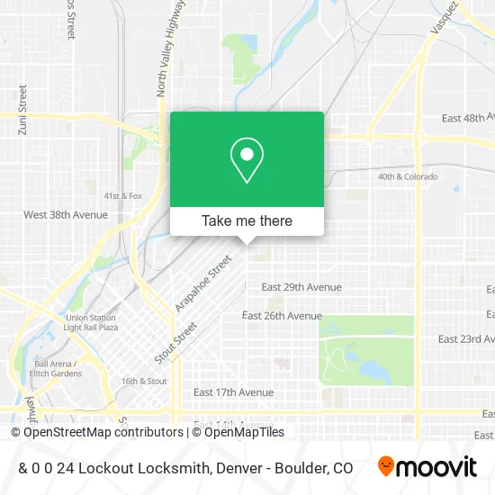 Mapa de & 0 0 24 Lockout Locksmith