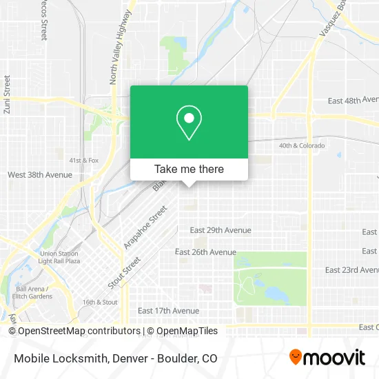 Mobile Locksmith map