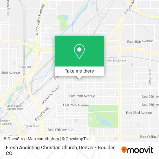 Mapa de Fresh Anointing Christian Church