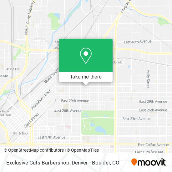 Exclusive Cuts Barbershop map