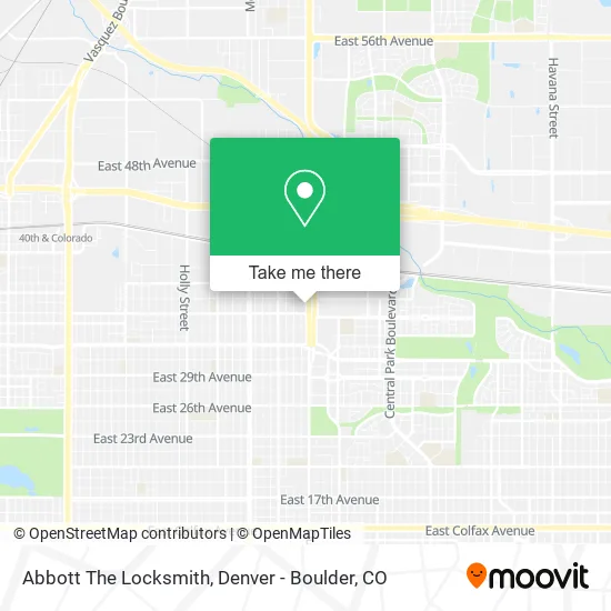 Abbott The Locksmith map