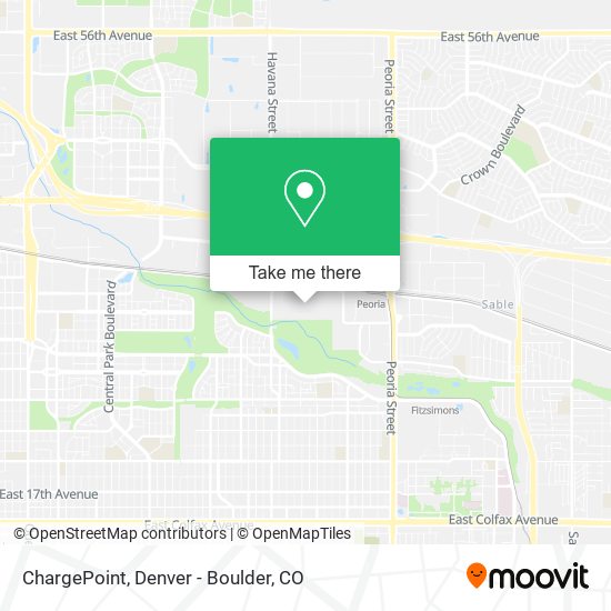 ChargePoint map