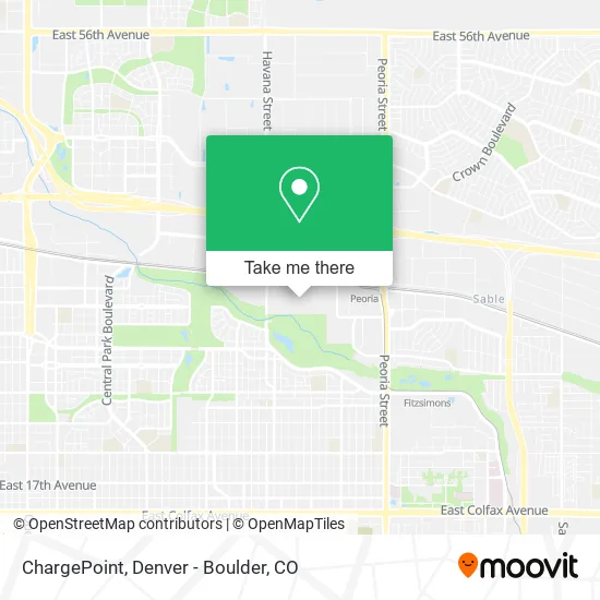 ChargePoint map