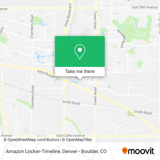 Amazon Locker-Timeline map