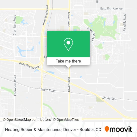 Heating Repair & Maintenance map