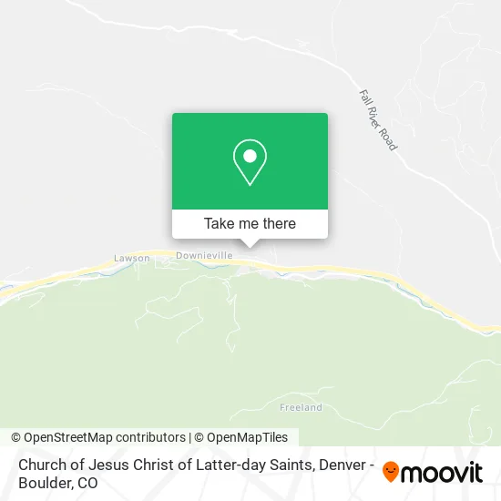Church of Jesus Christ of Latter-day Saints map