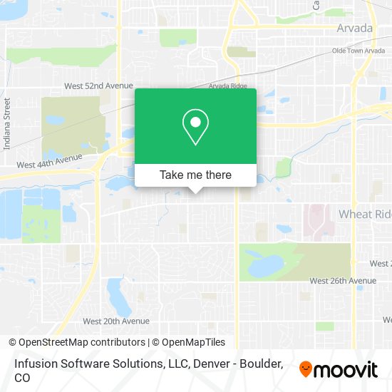 Infusion Software Solutions, LLC map