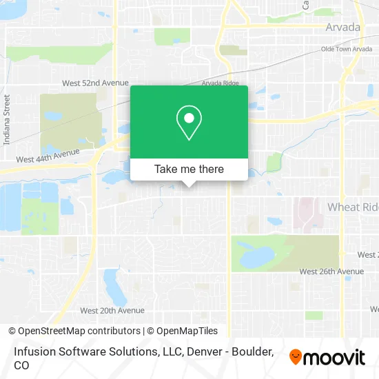 Infusion Software Solutions, LLC map