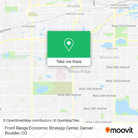 Front Range Economic Strategy Center map