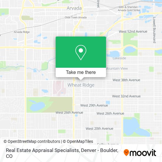 Real Estate Appraisal Specialists map