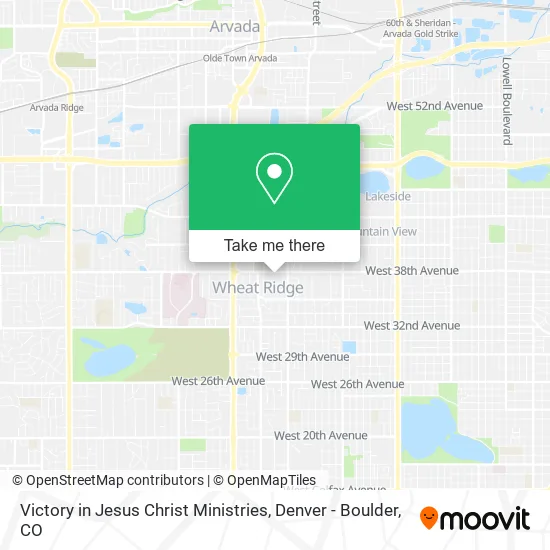 Mapa de Victory in Jesus Christ Ministries
