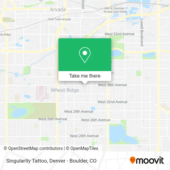 Singularity Tattoo map