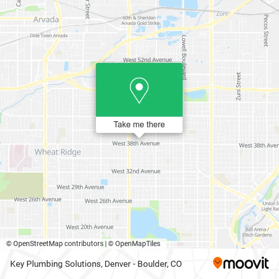 Key Plumbing Solutions map