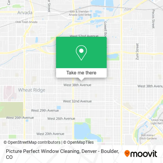 Picture Perfect Window Cleaning map