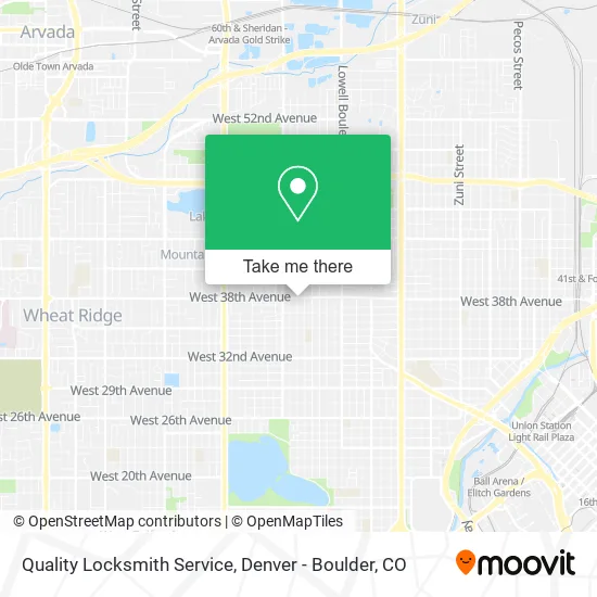 Quality Locksmith Service map