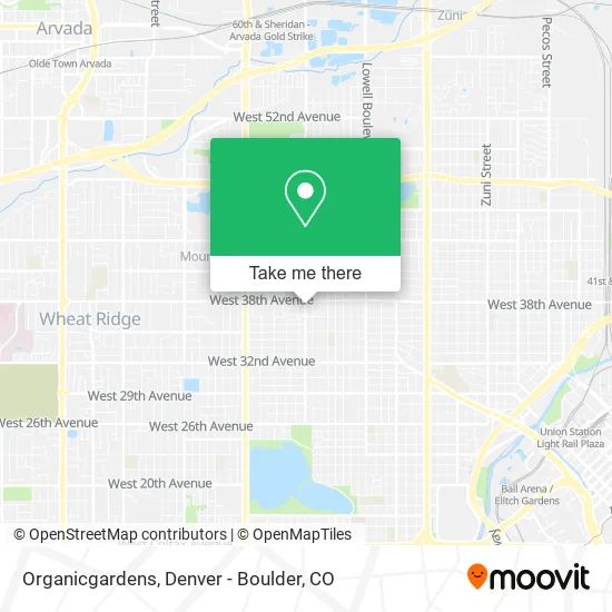 Organicgardens map
