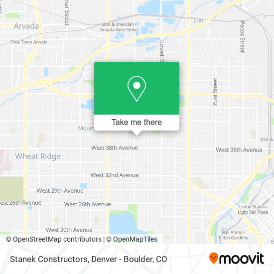 Stanek Constructors map
