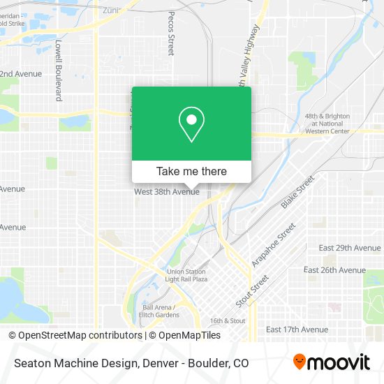 Seaton Machine Design map