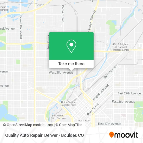 Mapa de Quality Auto Repair