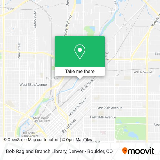 Mapa de Bob Ragland Branch Library