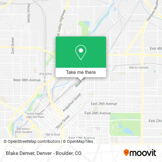 Mapa de Blake Denver