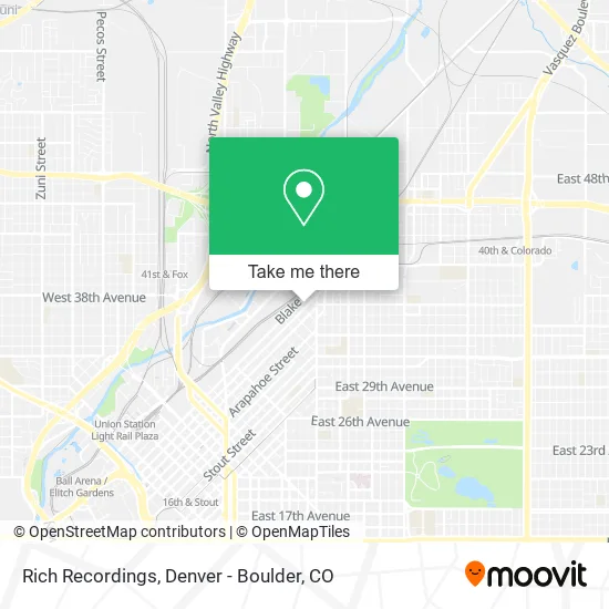 Mapa de Rich Recordings