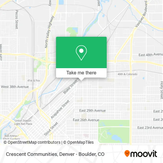 Mapa de Crescent Communities